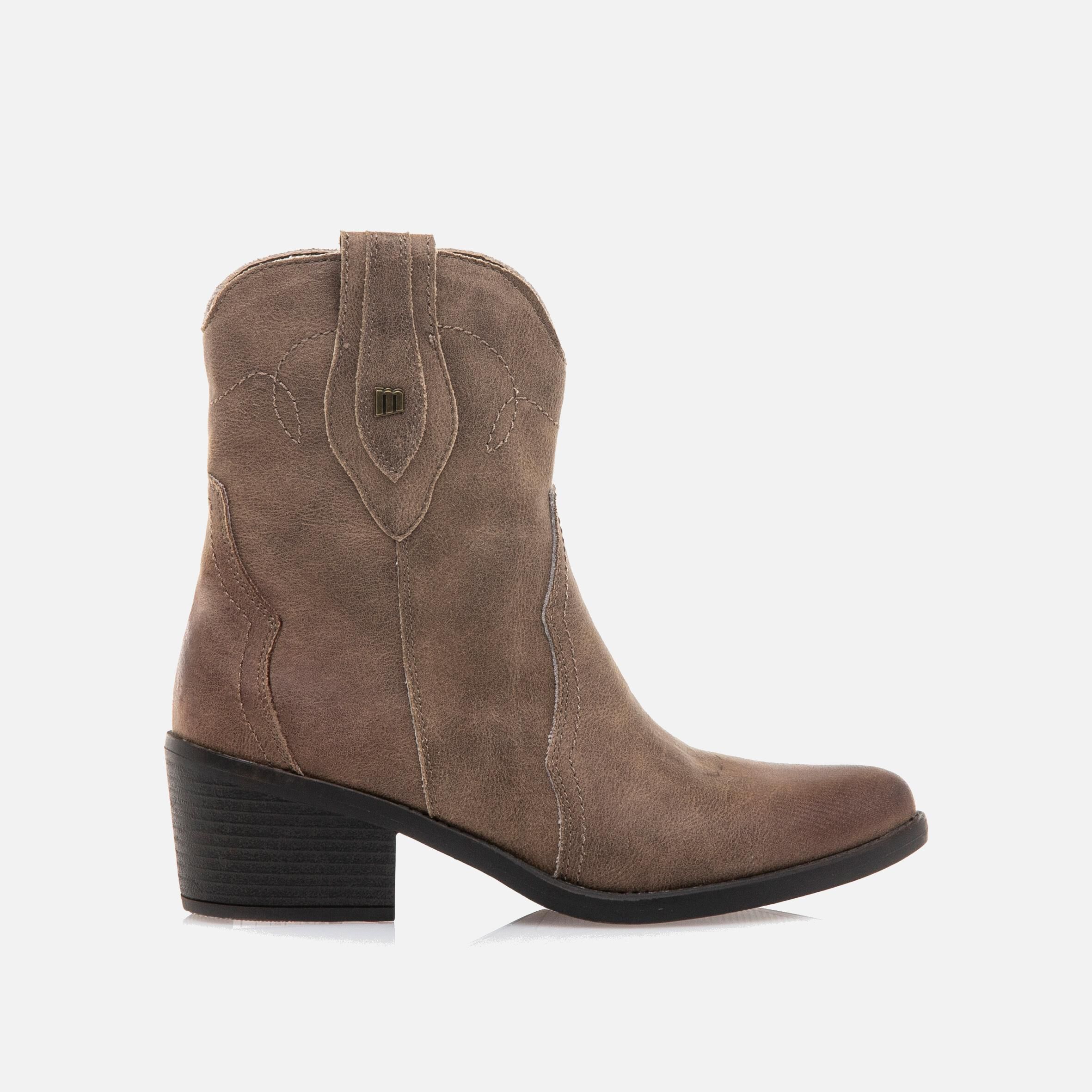 Buy TANUBIS brown 58437 HIGH HEELED ANKLE BOOTS Mtng for WOMAN